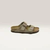 BIRKENSTOCK Arizona Suede Leather Pour Femmes