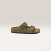 BIRKENSTOCK Arizona Suede Leather Pour Hommes