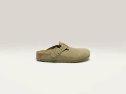 BIRKENSTOCK Sabots Boston Suede Leather Pour Femmes