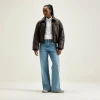 Bomber En Faux Cuir Jacky