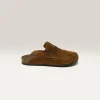 BOSABO Sabots En Velours Cognac