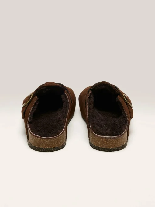 BOSABO Sabots En Velours Choco