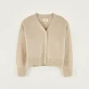 Cardigan Col V Gimp