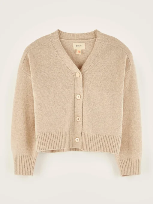 Cardigan Col V Gimp