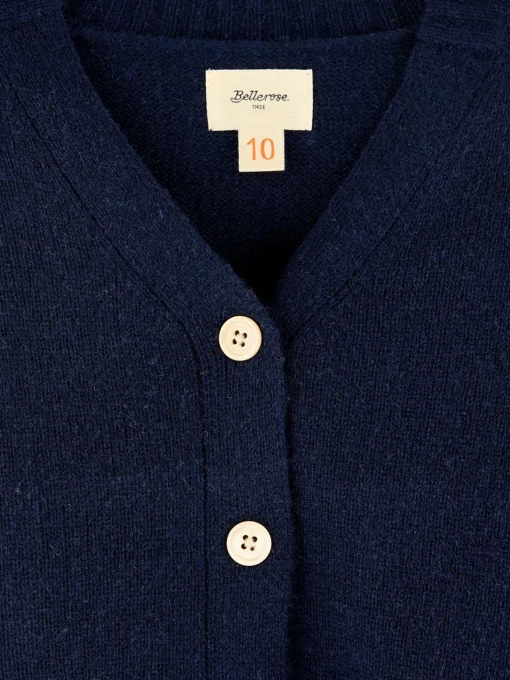 Cardigan Col V Gimp
