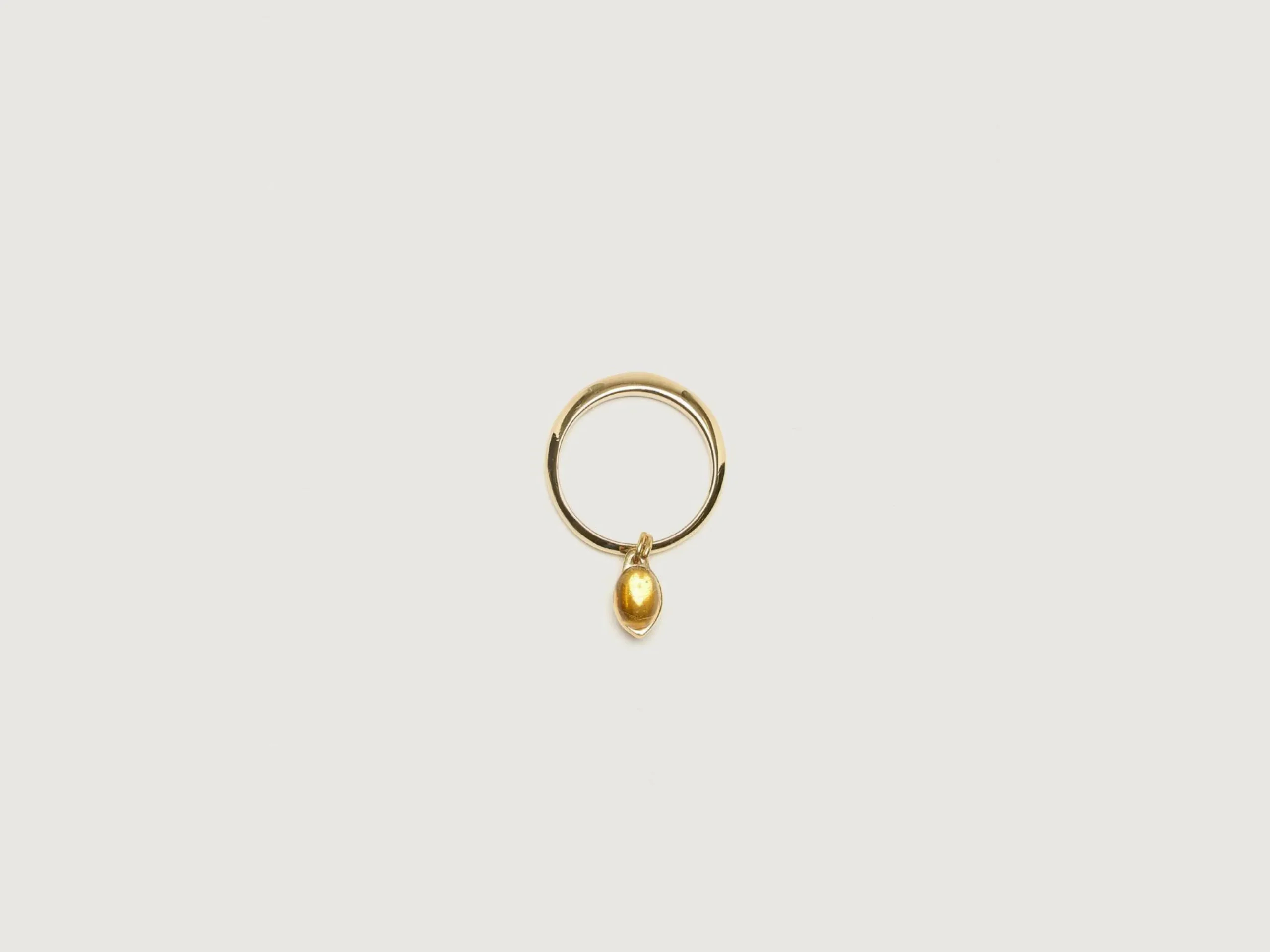 HELENA ROHNER Bague Drop Citrine