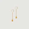 HELENA ROHNER Boucles D'oreilles Drop Citrine
