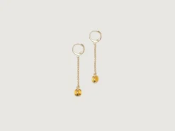 HELENA ROHNER Boucles D'oreilles Drop Citrine