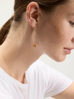 HELENA ROHNER Boucles D'oreilles Drop Citrine