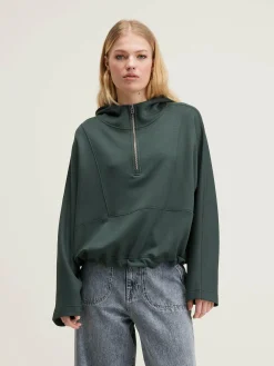 Hoodie à Manches Larges Tates