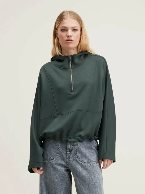 Hoodie à Manches Larges Tates