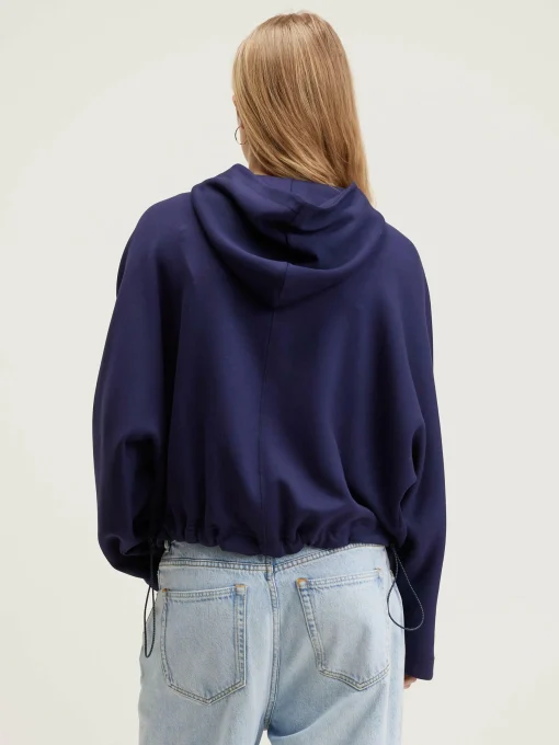 Hoodie à Manches Larges Tates