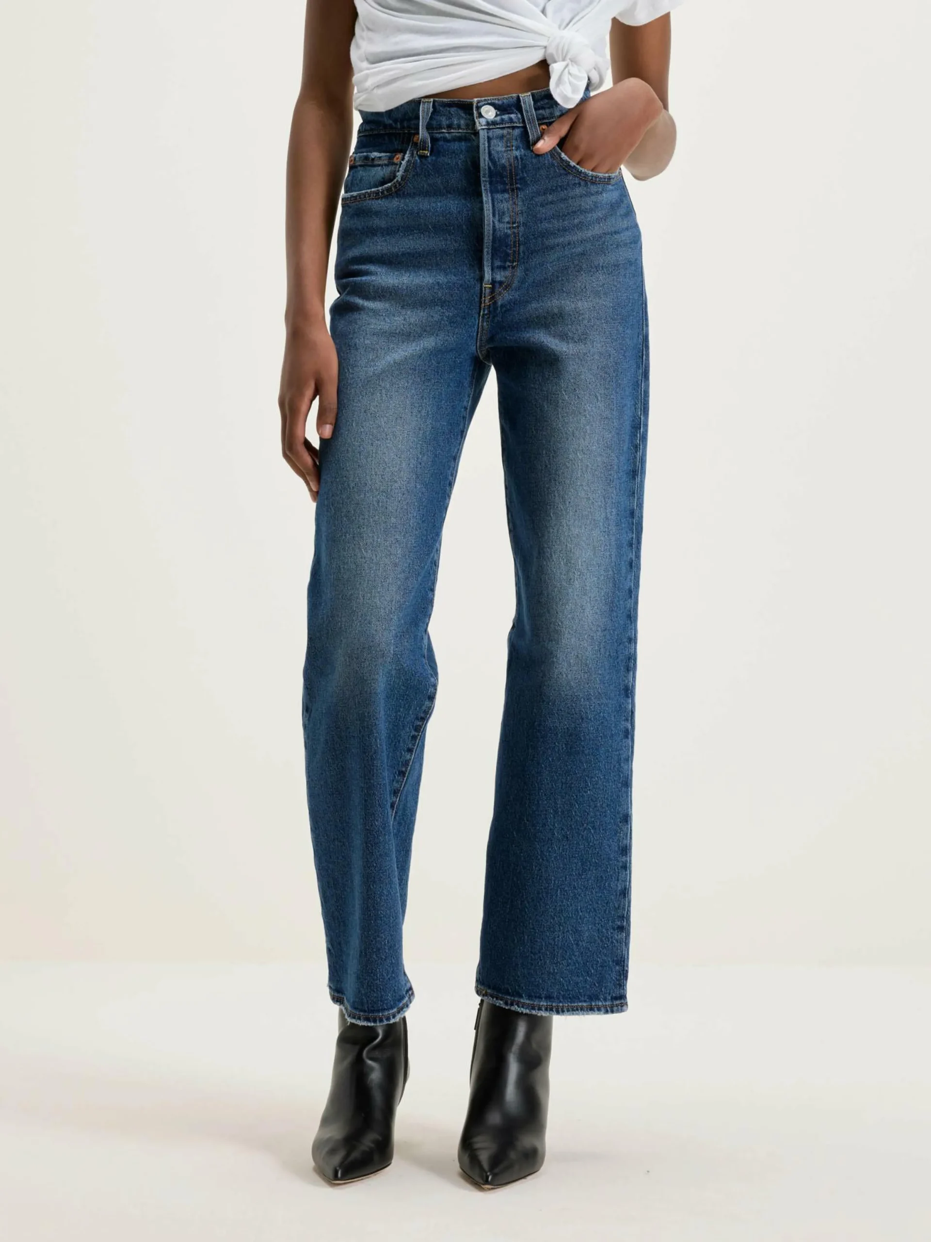 LEVI'S® Jean Ribcage Straight Ankle