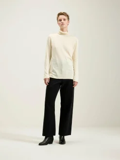 NICHOLSON & NICHOLSON Col Roulé Agnes En Coton Bio