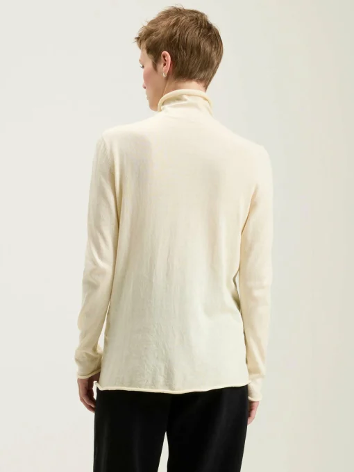 NICHOLSON & NICHOLSON Col Roulé Agnes En Coton Bio