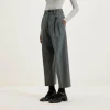 NICHOLSON & NICHOLSON Pantalon Port Droit En Laine