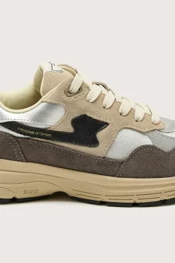 STEPNEY WORKERS CLUB Amiel S-Strike Suede Mix Pour Femmes