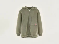 Sweatshirt à Capuche Zippé Farino