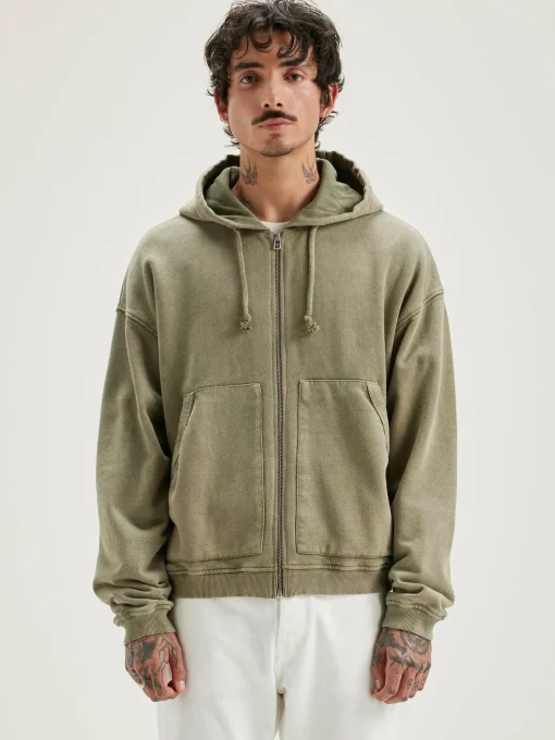 Sweatshirt à Capuche Zippé Falkon
