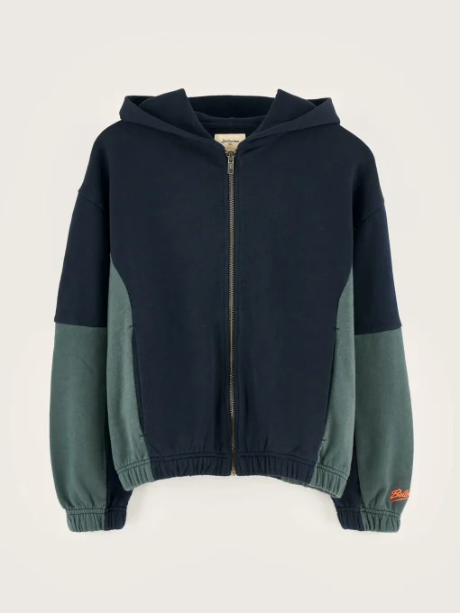 Sweatshirt à Capuche Zippé Ferral