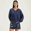 Sweatshirt Col V Varola
