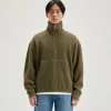 Sweatshirt Col Zippé Mabro