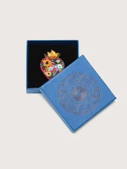 TROVELORE Broche Flaming Heart